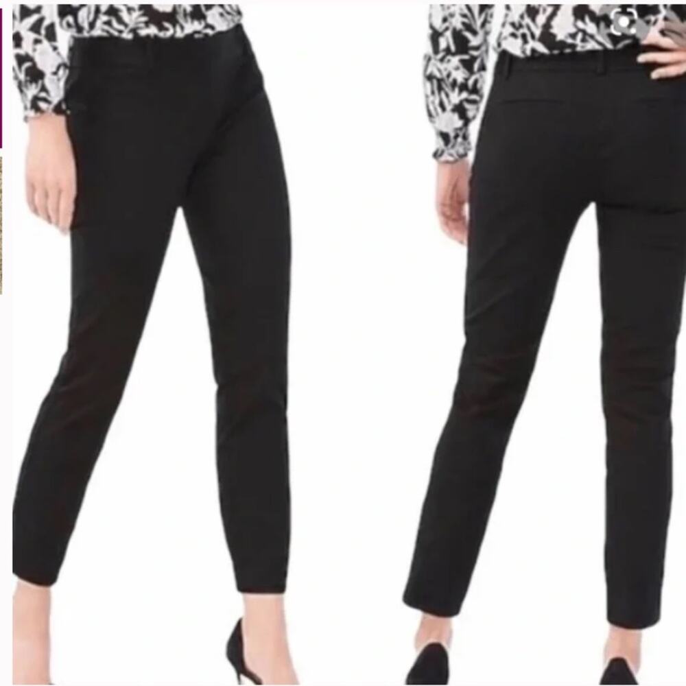 J. Crew Factory Winnie Pant In Stretch Cotton Ble… - image 1